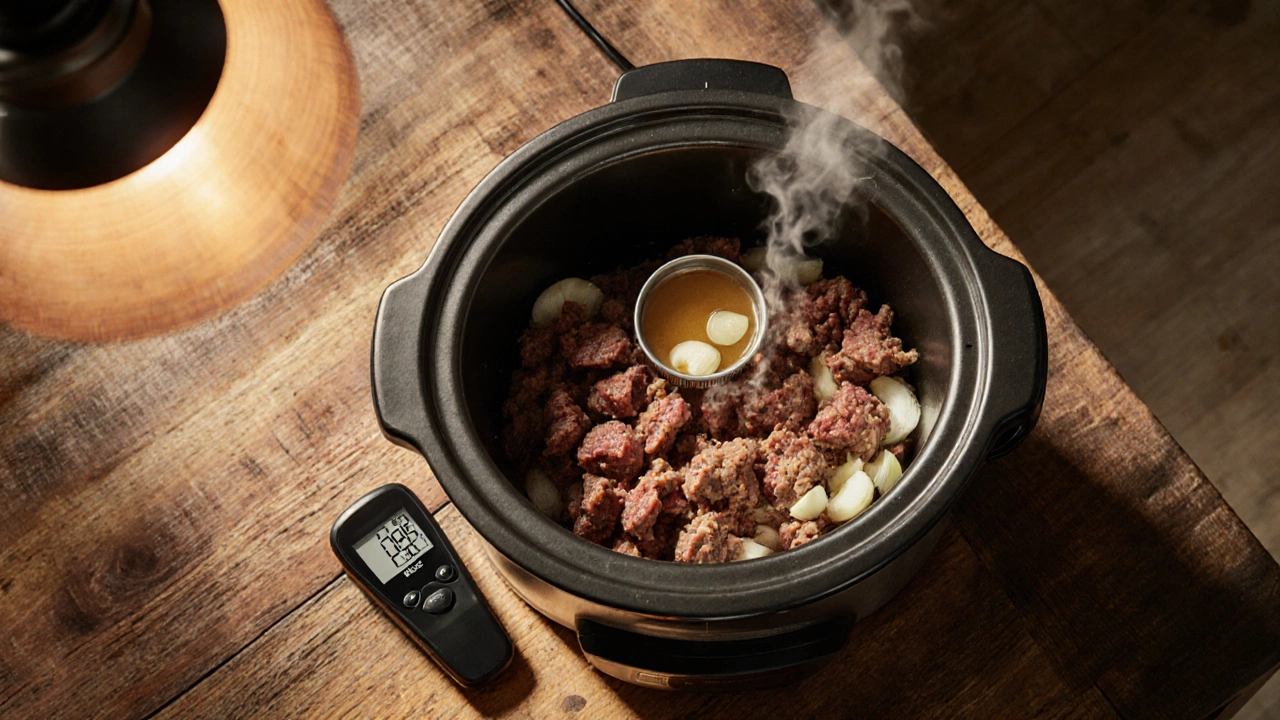 Cooking Raw Ground Beef in a Slow Cooker: Safety Tips and Easy Recipes