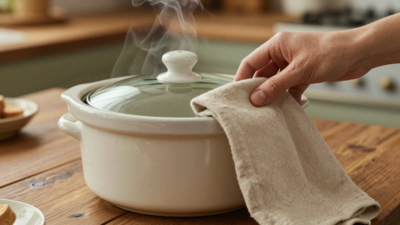 Is It Safe to Leave a Tea Towel Under a Slow Cooker Lid? The Truth